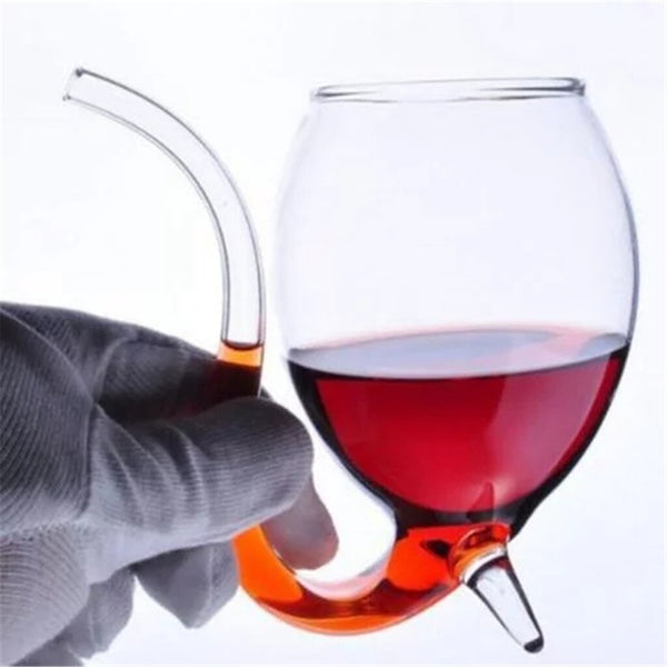 Straw Wine Glass Drinkware