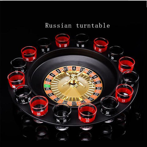 Shot Glass Roulette Drinking Game
