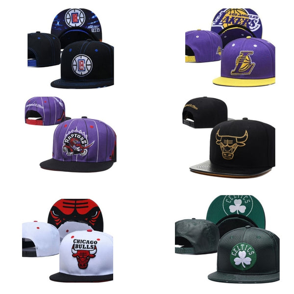 Basketball and Baseball Snapback Caps