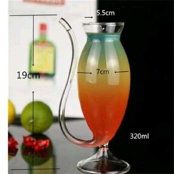 Straw Wine Glass Drinkware